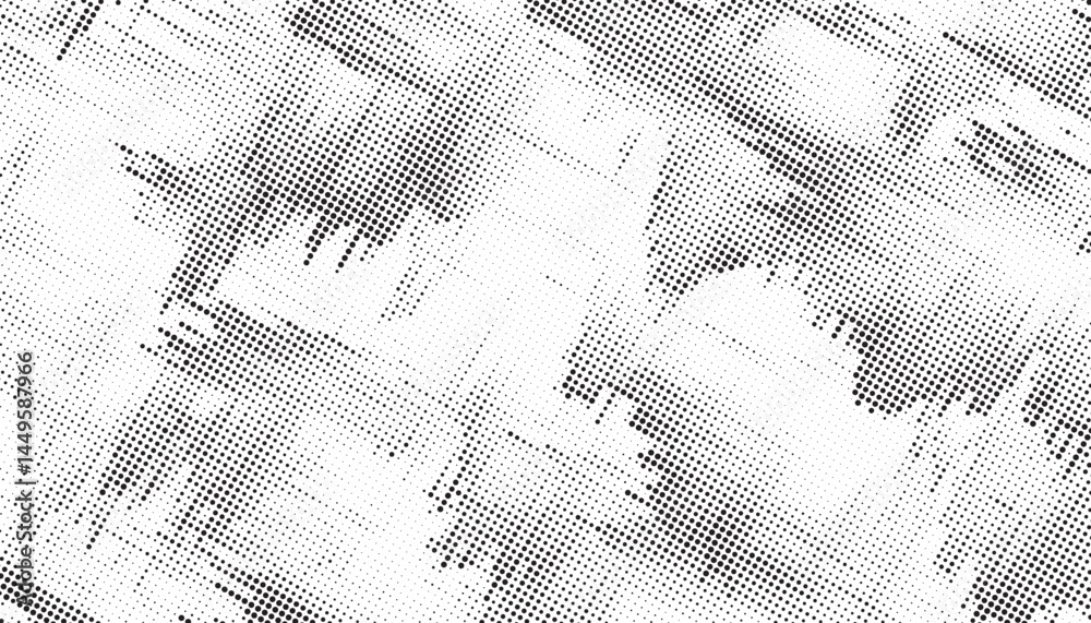 Poster abstract grunge halftone background. retro comic grain pixel texture. dots cartoon wallpaper. pop ar