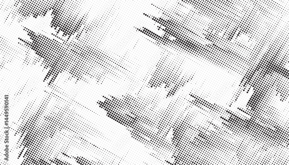 Aufkleber abstract grunge halftone background. retro comic grain pixel texture. dots cartoon wallpaper. pop ar