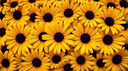 Field of blooming sunflowers . Bright yellow sunflower in field. sunflower over cloudy blue sky, Three sunflower flowers with stems and leaves isolated on a white background .


