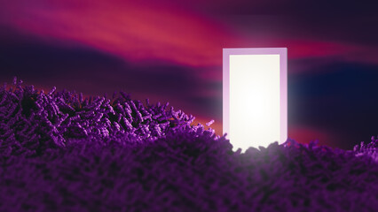 Discover a doorway to a magical floral realm