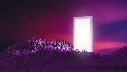 Discover a doorway to a magical floral realm