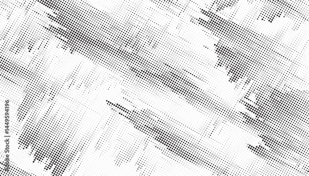 Poster abstract grunge halftone background. retro comic grain pixel texture. dots cartoon wallpaper. pop ar