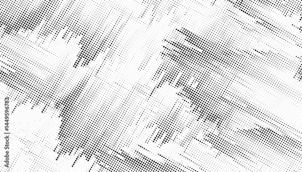 Poster abstract grunge halftone background. retro comic grain pixel texture. dots cartoon wallpaper. pop ar