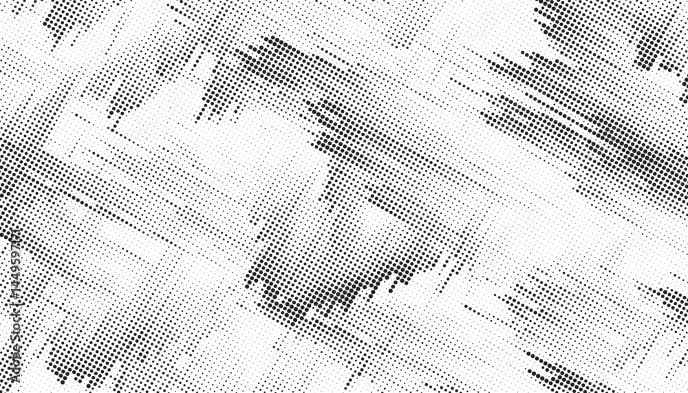 Poster abstract grunge halftone background. retro comic grain pixel texture. dots cartoon wallpaper. pop ar