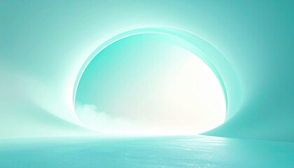 Dynamic light experiment abstract setting visual art ethereal environment wide angle view conceptual illumination