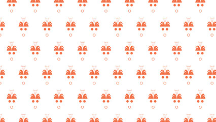 seamless pattern with abstract shapes MANDALA