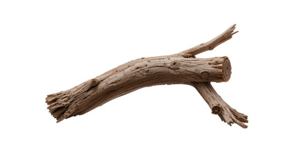 light brown wood isolated on tranpsarent png