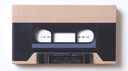 Vintage Audio Cassette Tape Retro Cardboard Design
