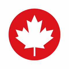 Fototapeta premium Canada-day vector for print, perfect for shirts, mugs, stickers, and patriotic decor.
