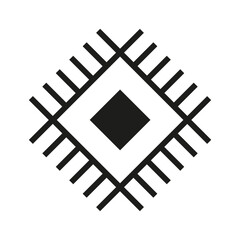 Aztec icon vector set. Aztec symbol illustration sign. Indian symbols.