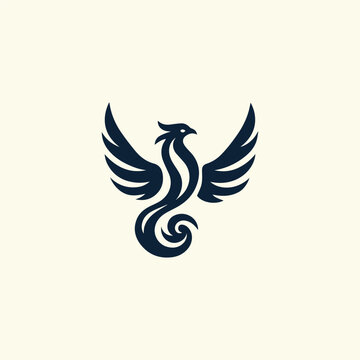 heraldry phoenix logo