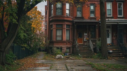 view of building decorated with sunlight