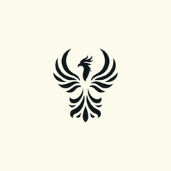 heraldry phoenix logo