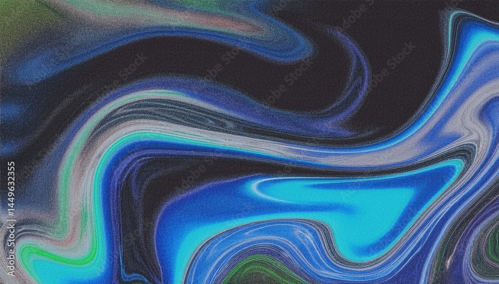 Poster fluid neon swirl abstract background for web design, branding, digital art, and print media – vibran
