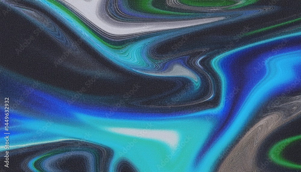 Poster fluid neon swirl abstract background for web design, branding, digital art, and print media – vibran