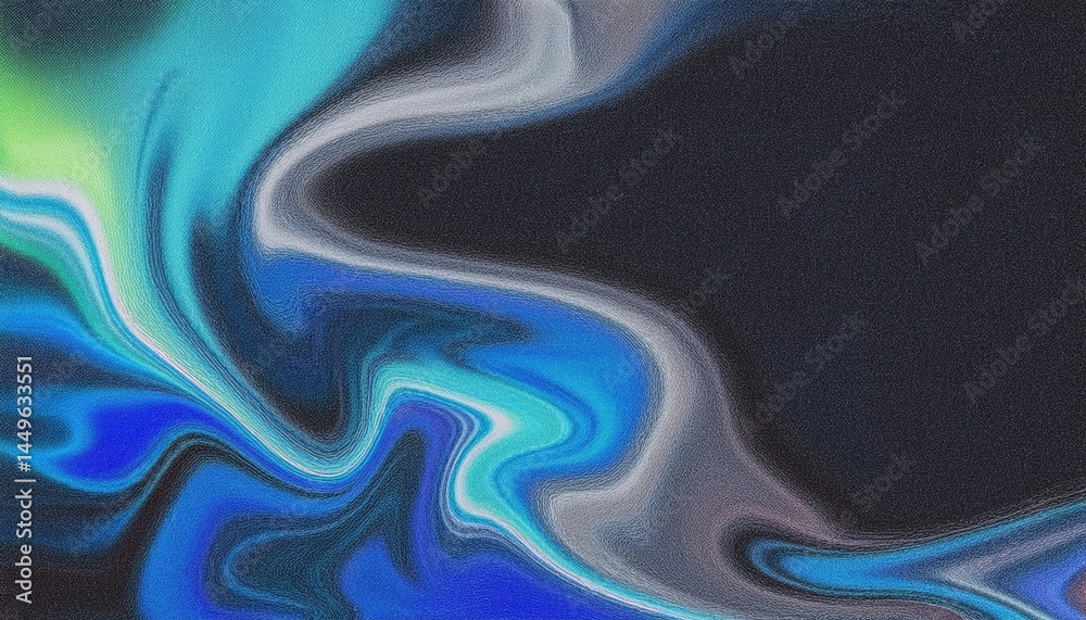 Poster fluid neon swirl abstract background for web design, branding, digital art, and print media – vibran