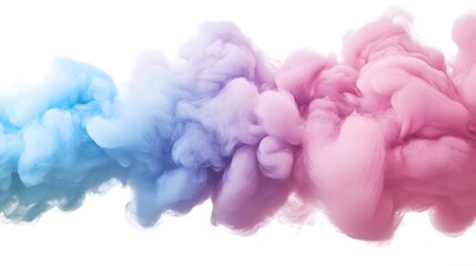 Fototapeta premium Abstract Pastel Color Ink Swirl Cloud, Dreamy Background Texture