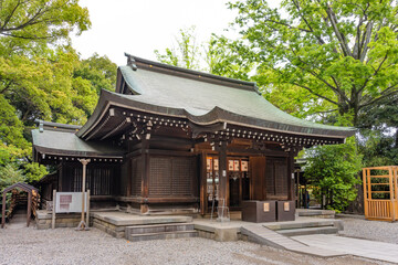 Naklejka premium 埼玉県川越市 氷川神社