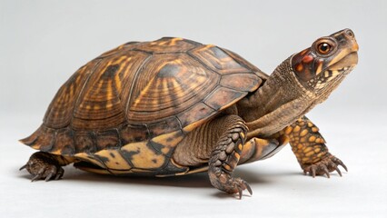 Obraz premium Box Turtle on studio background