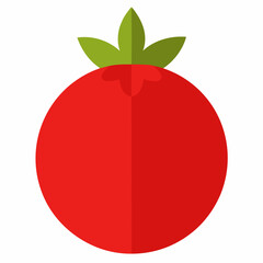 vector illustration of an apple
