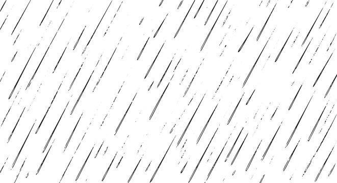 black and white raining drawing vector png file