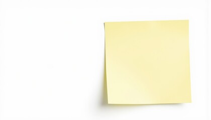 post it notes isolated on white background