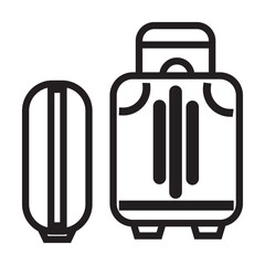 Suitcase free icon