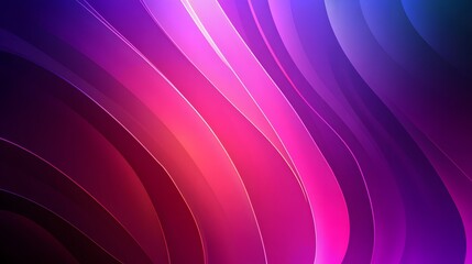 Obraz premium Abstract Purple Pink Gradient Waves Background