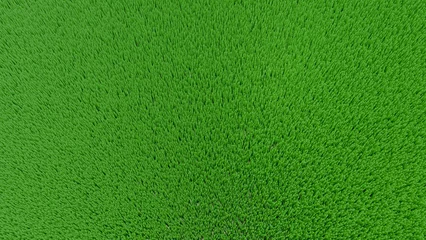 Fotobehang Groen natural relief with hills and grass   © oxana