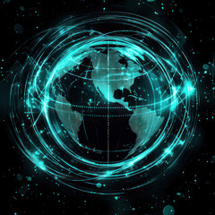 Obraz premium digital fractal realms