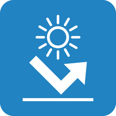 UVカットのアイコンイラスト