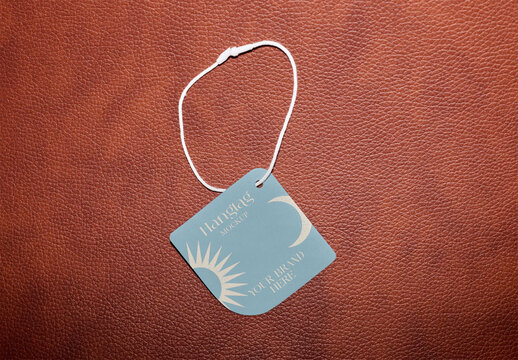 Cloth Hang Tag Mockup