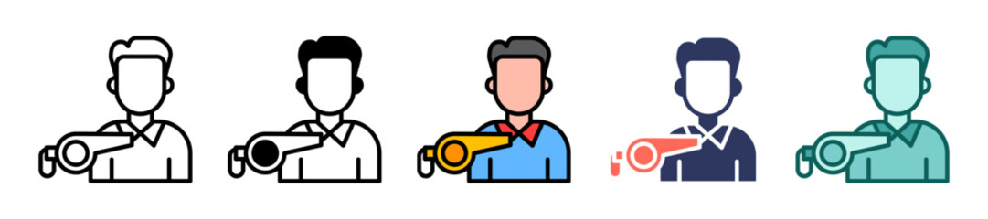 Trophy multiple icon