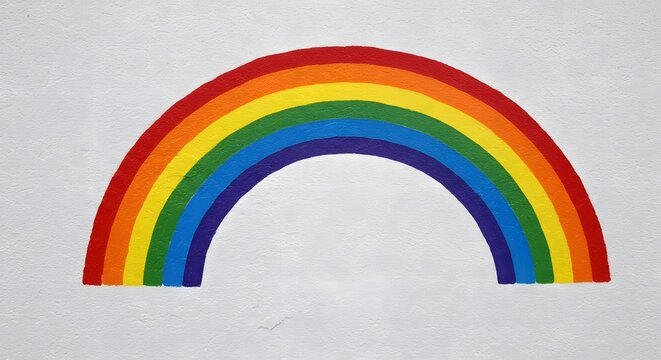 Colorful rainbow concept idea desine