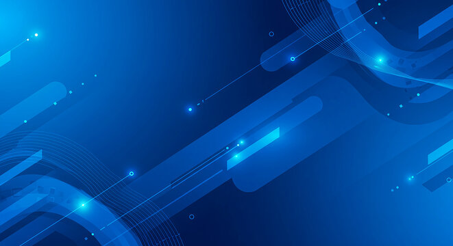 Abstract blue tech background