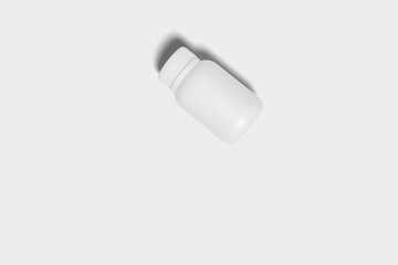 Supplement Bottle Mockup