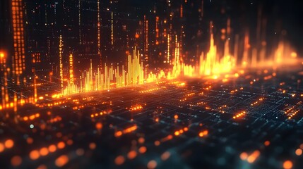 Futuristic tech backdrop with glowing elements representing forex, financial systems, and digital trading platforms

