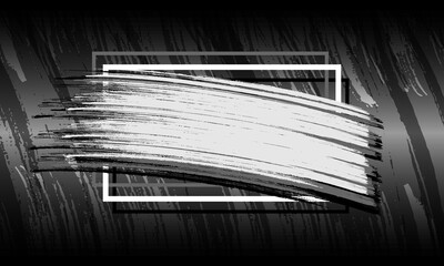 Abstract Grunge Scratch Brush with metal Color Background Effect. Brush Stroke Illustration for Banner, Poster, or Sports event Background. Scratch and Texture Elements For Design
