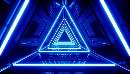 Fototapeta premium Futuristic Sci-Fi Tunnel