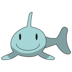 Cute Sea Animal Element
