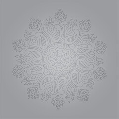 luxury ornamental mandala design background