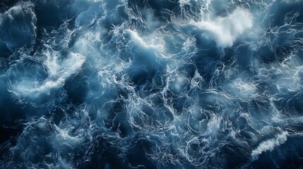 Obraz premium 渦巻く海面のイメージ