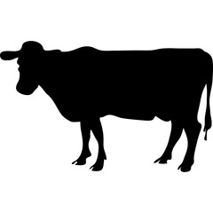 Sacrificial Animal Silhouette