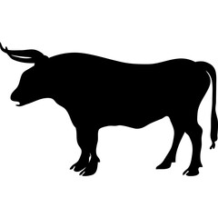 Sacrificial Animal Silhouette