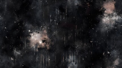 Abstract pattern of dark, mottled textures and streaks.