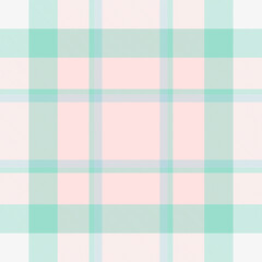 Sweet pastel plaid pattern in soft pink and mint green.  Perfect for backgrounds, textiles, or stationery designs.  Evokes feelings of gentleness and serenity.