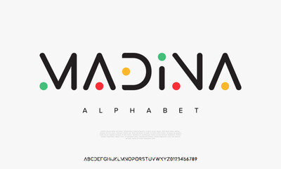 Playful rounded sans serif font with colorful dots, perfect for kids products, creative logos, posters, and branding