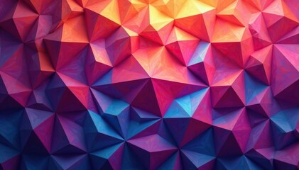 Intricate tessellation of geometric shapes in vibrant hues, tile, geometric pattern