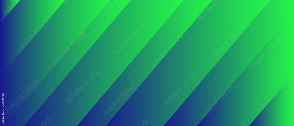 Aufkleber Abstract digital background with a bold diagonal stripe pattern using vibrant color gradient. Gradient transitions to blend the hues seamlessly. Stripes lines gradient color with shine light textured 