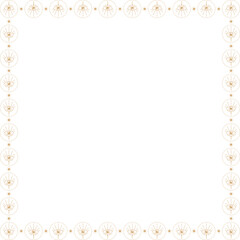 Mystic tribal eye frame. Vector celestial prediction eye template for your text. Eye of Providence